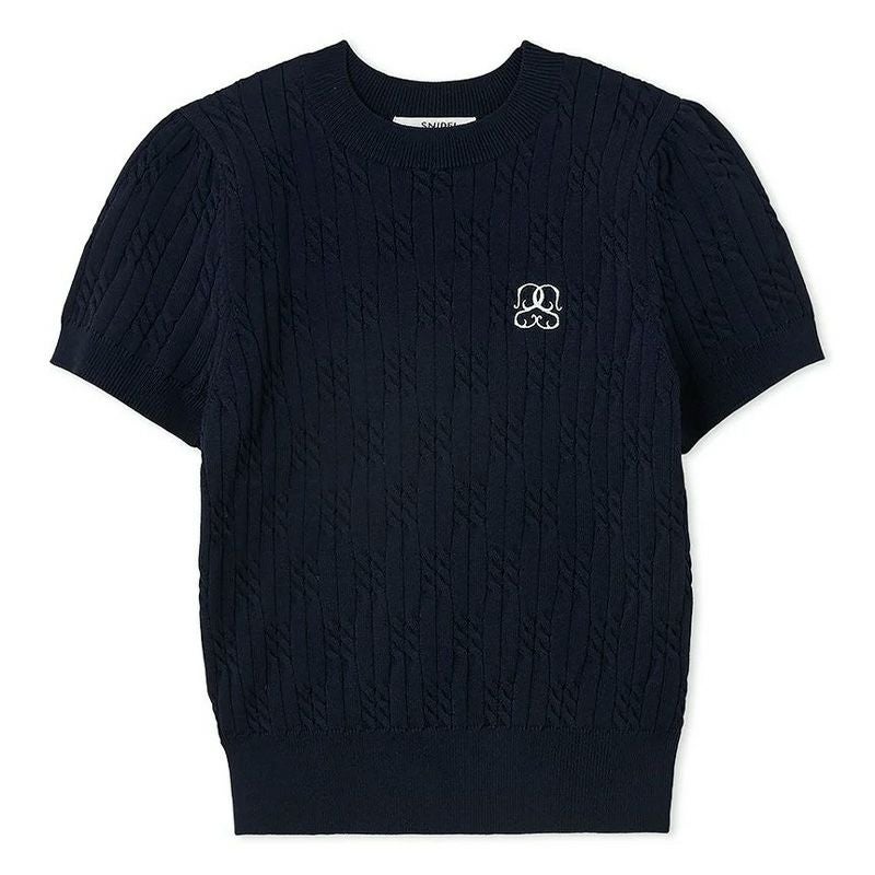 SNIDEL/スナイデル】Sustainableワンポイントニットプルオーバー