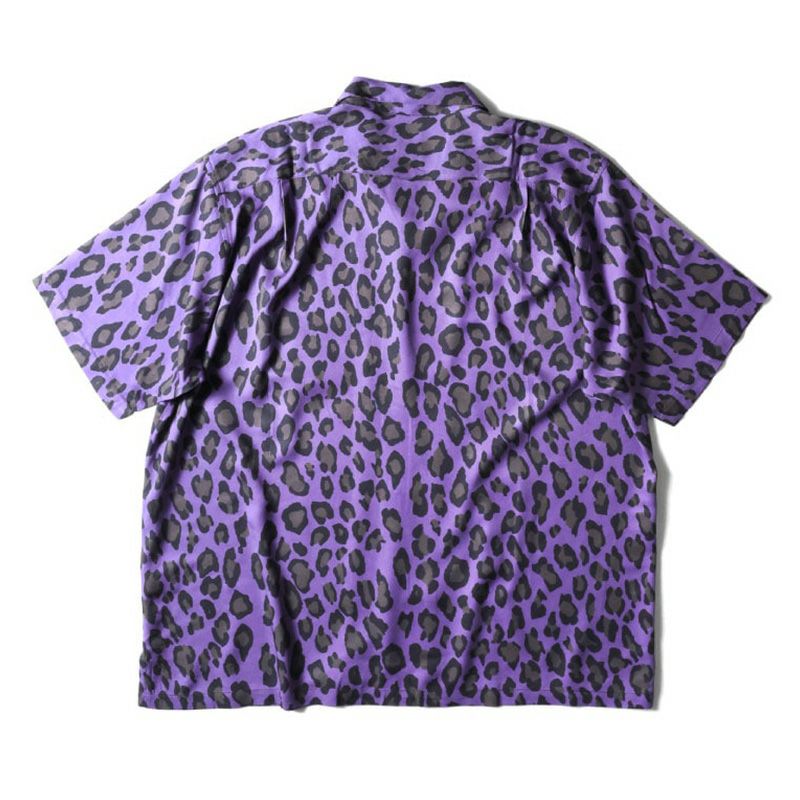 HOUSTON/ヒューストン】ALOHA SHIRT-LEOPARD(アロハシャツ-レオパード