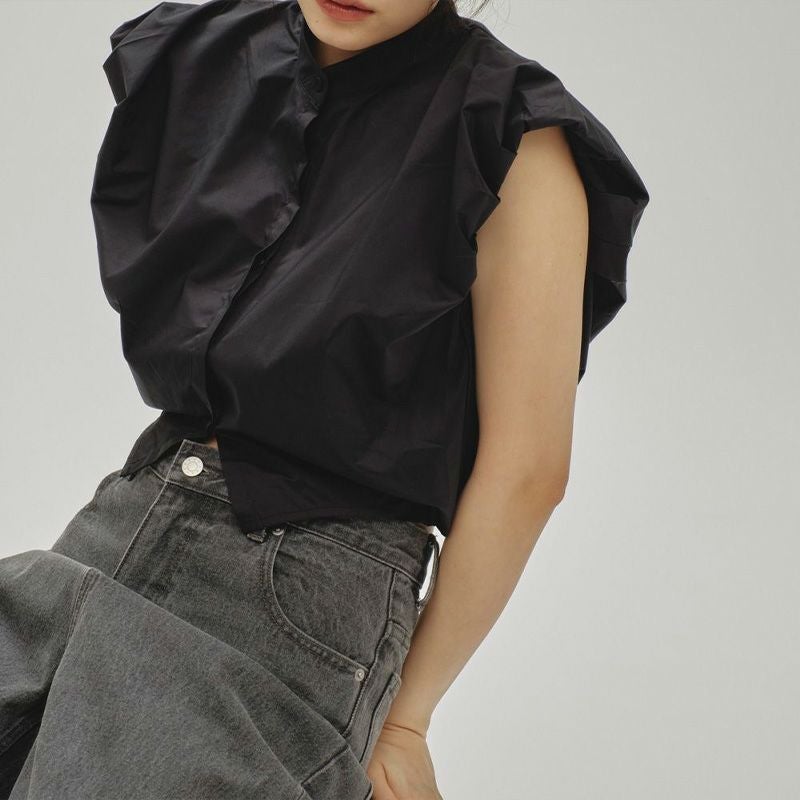TODAYFUL/トゥデイフル】Puffshoulder Compact Shirts(パフショルダー