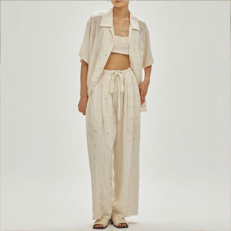 TODAYFUL/トゥデイフル】Swallow Satin Shirts・12510425