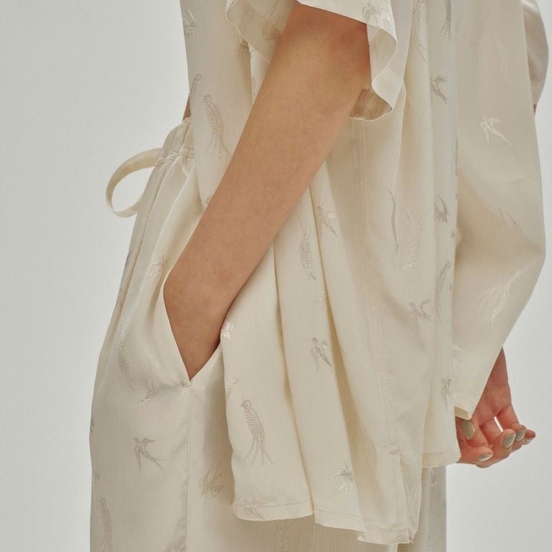 TODAYFUL/トゥデイフル】Swallow Satin Shirts・12510425
