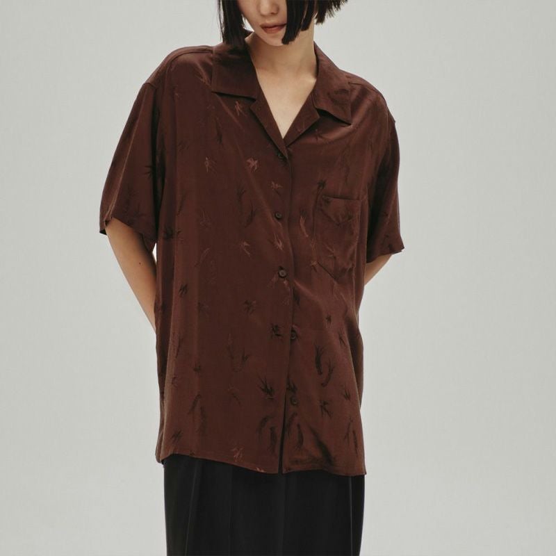 トゥデイフル TODAYFUL Swallow Satin ツバメシアーシャツ TODAYFUL/トゥデイフル】Swallow Satin Shirts・12510425