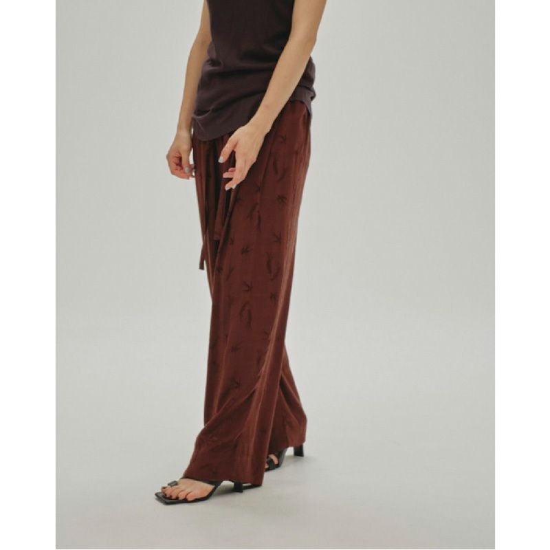 TODAYFUL/トゥデイフル】Swallow Satin Pants(スワローサテンパンツ