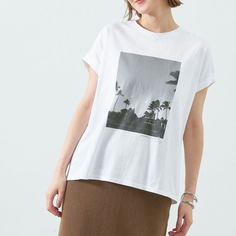 MICA&DEAL/マイカアンドディール】フォトプリントT-shirt-city