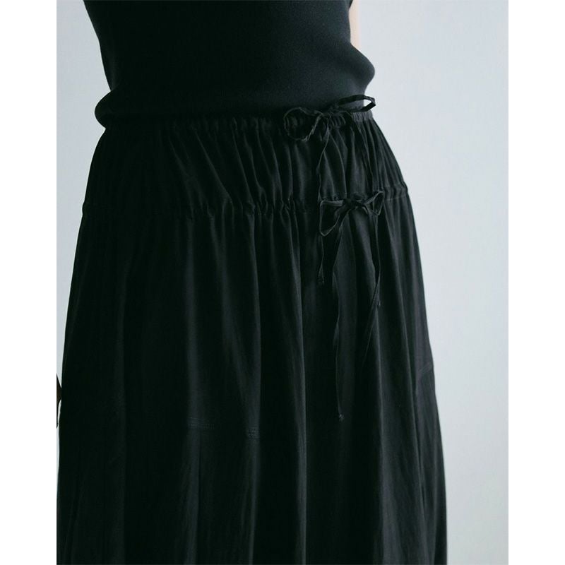 anuke/アンヌーク】Volume Balloon Skirt(ボリュームナイロンスカート