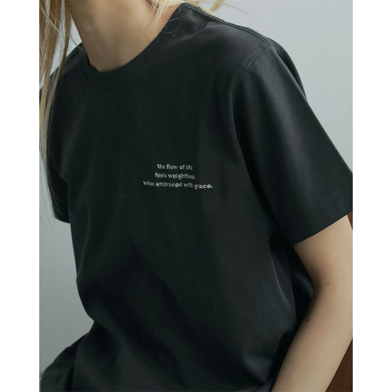 anuke/アンヌーク】Embroidery Logo T-shirts・62520623 | GEOGRAPHY