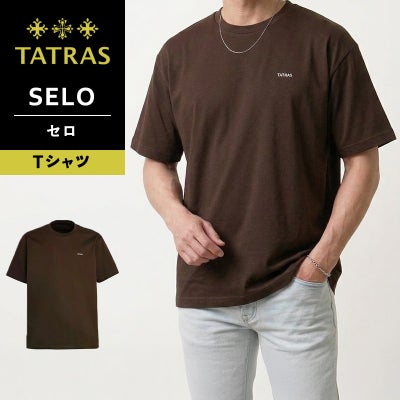 TATRAS/タトラス】SELO(セロ トップス)|ワンポイントロゴTシャツ 