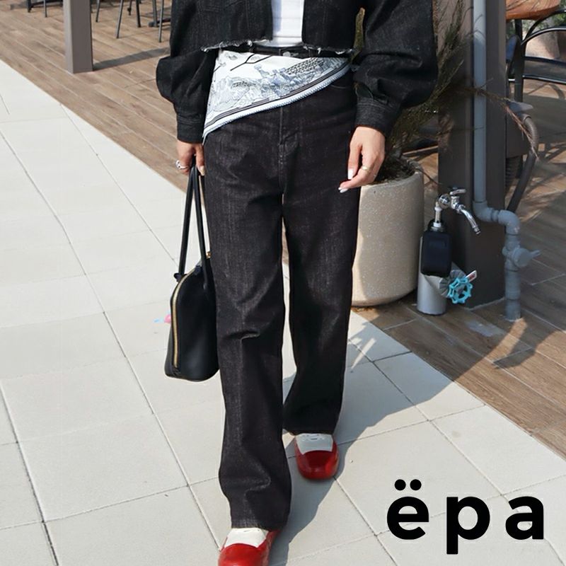 クーポン対象外】epa×BIG JOHN[エパ × ビッグジョン]ワイドストレート
