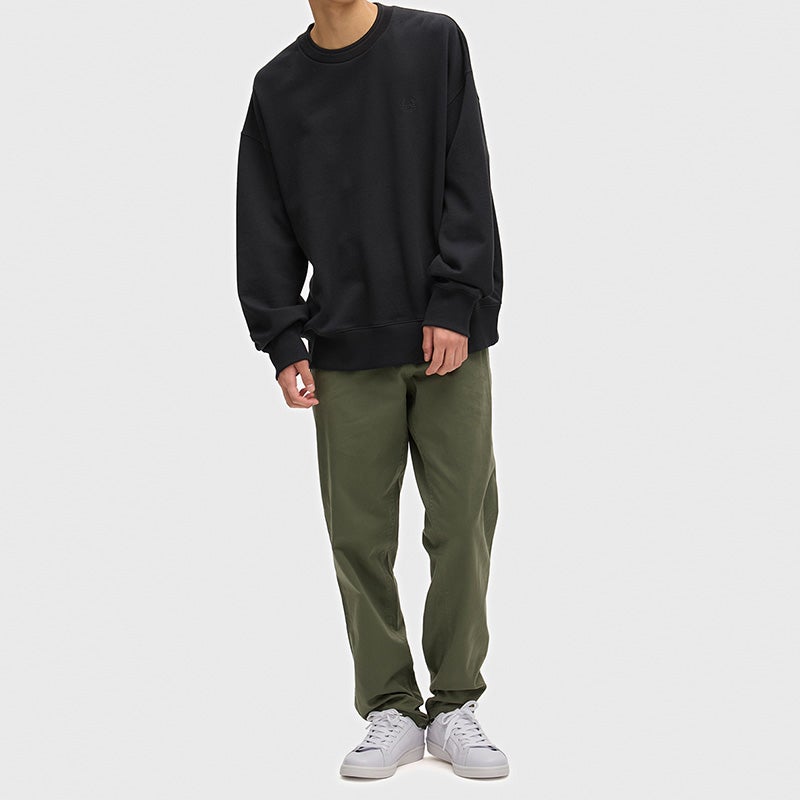 FRED PERRY フレッドペリー M3497 オーバーサイズ ティップド スウェットシャツ メンズ クルーネック