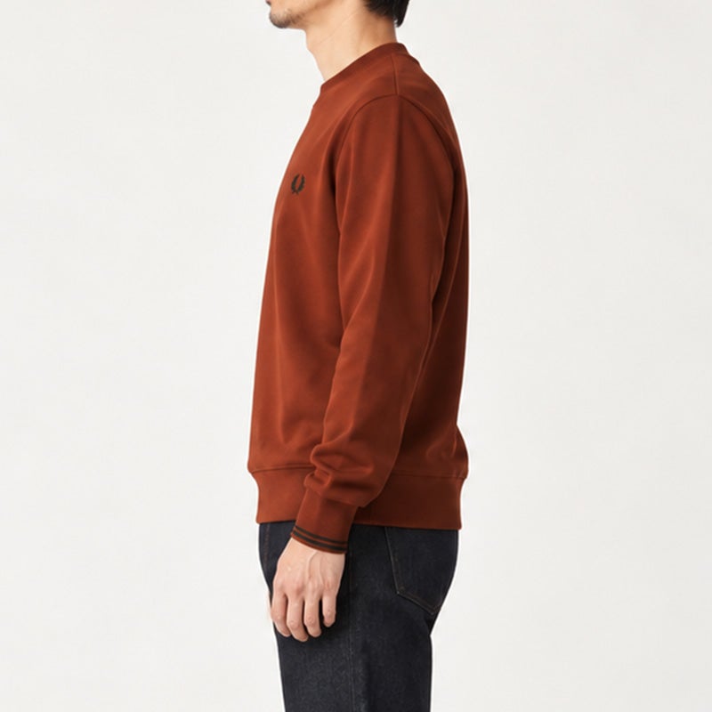 FRED PERRY フレッドペリー M7535 クルーネックスウェット メンズ