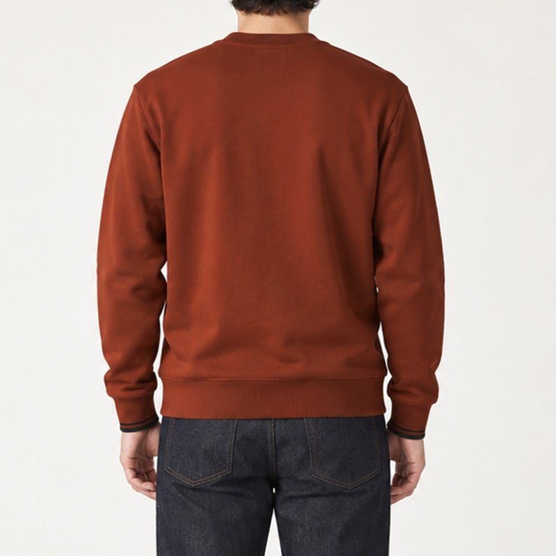 FRED PERRY フレッドペリー M7535 クルーネックスウェット メンズ
