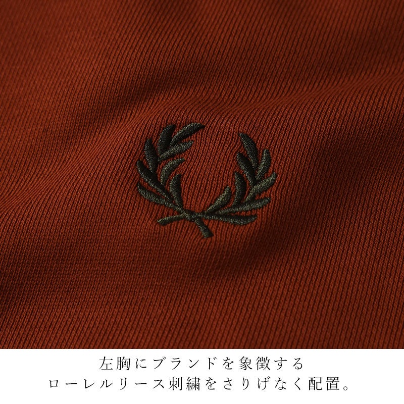 FRED PERRY フレッドペリー M7535 クルーネックスウェット メンズ