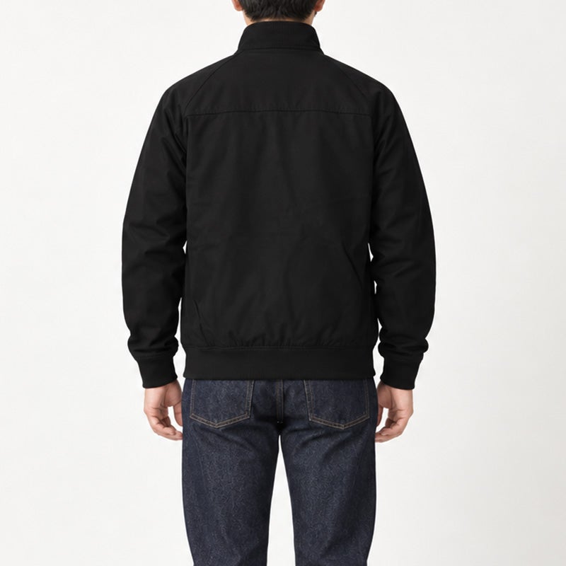 FRED PERRY フレッドペリー J3331 クラシック ハリントンジャケット メンズ ブラック